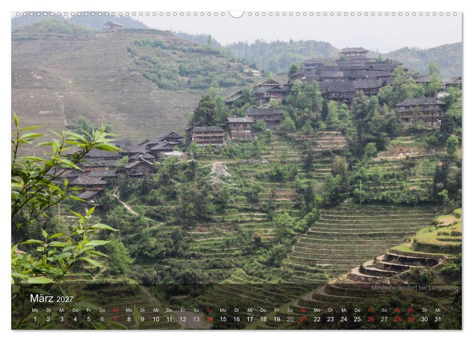 Erlebe China (CALVENDO Premium Wandkalender 2027)