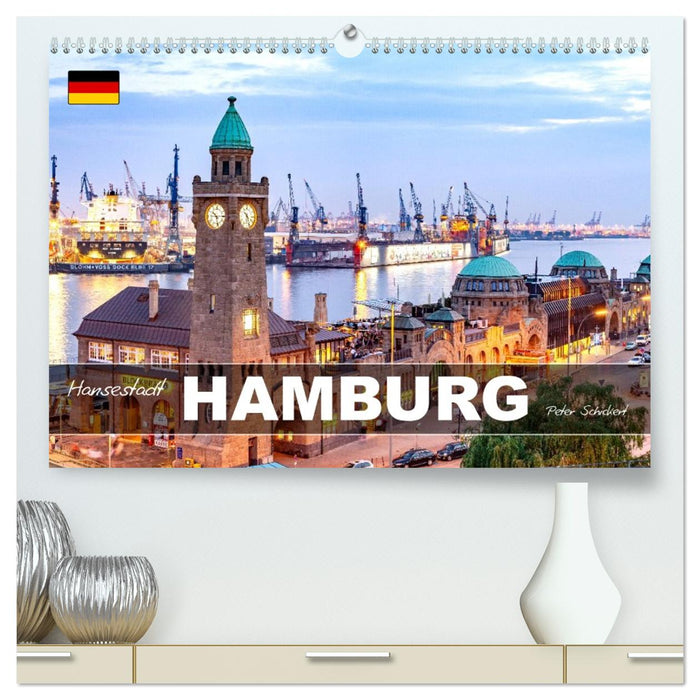 Hansestadt Hamburg (CALVENDO Premium Wandkalender 2027)