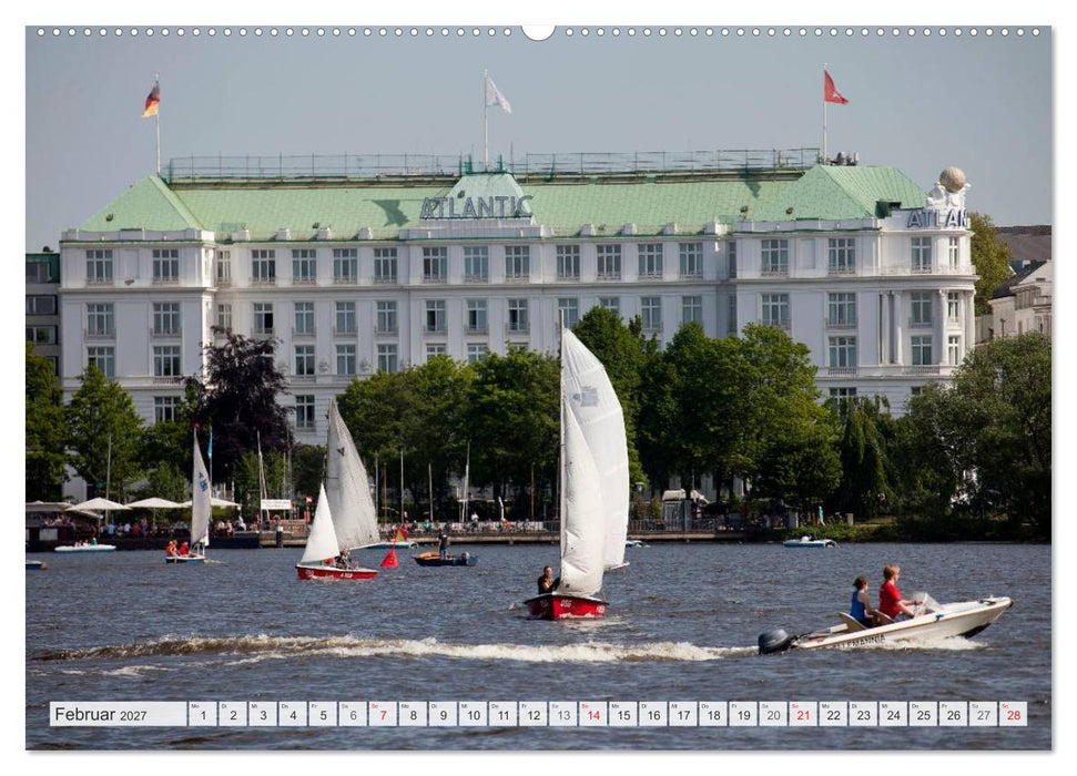 Hansestadt Hamburg (CALVENDO Premium Wandkalender 2027)