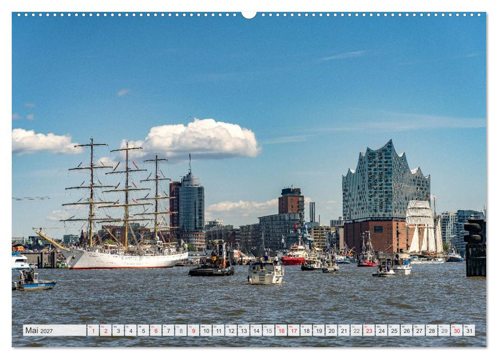 Hansestadt Hamburg (CALVENDO Premium Wandkalender 2027)