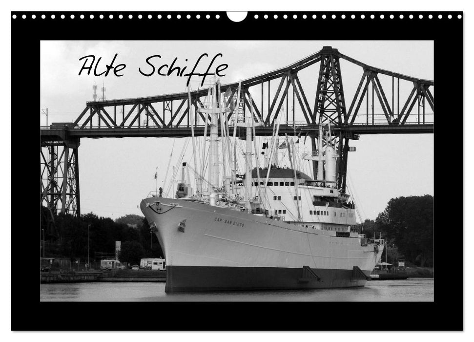 Alte Schiffe (CALVENDO Wandkalender 2027)