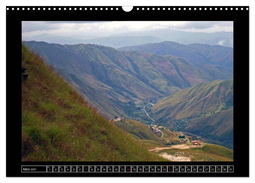 Venezuela & Caracas (CALVENDO Wandkalender 2027)