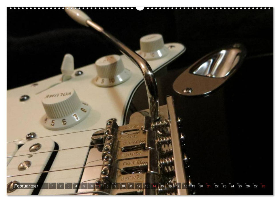 GITARREN Closeups (CALVENDO Wandkalender 2027)