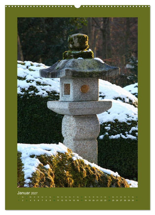 Farbtupferl - Botanischer Garten Augsburg (CALVENDO Premium Wandkalender 2027)