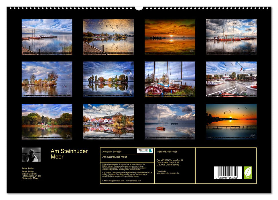 Am Steinhuder Meer (CALVENDO Premium Wandkalender 2027)