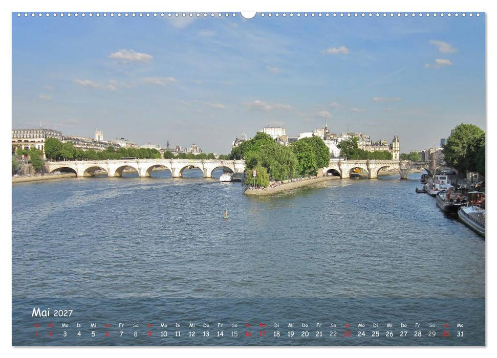 Paris (CALVENDO Wandkalender 2027)