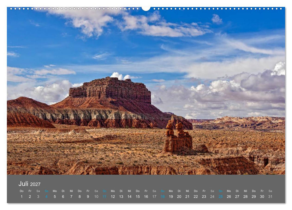 USA - Grandioser Südwesten (CALVENDO Premium Wandkalender 2027)