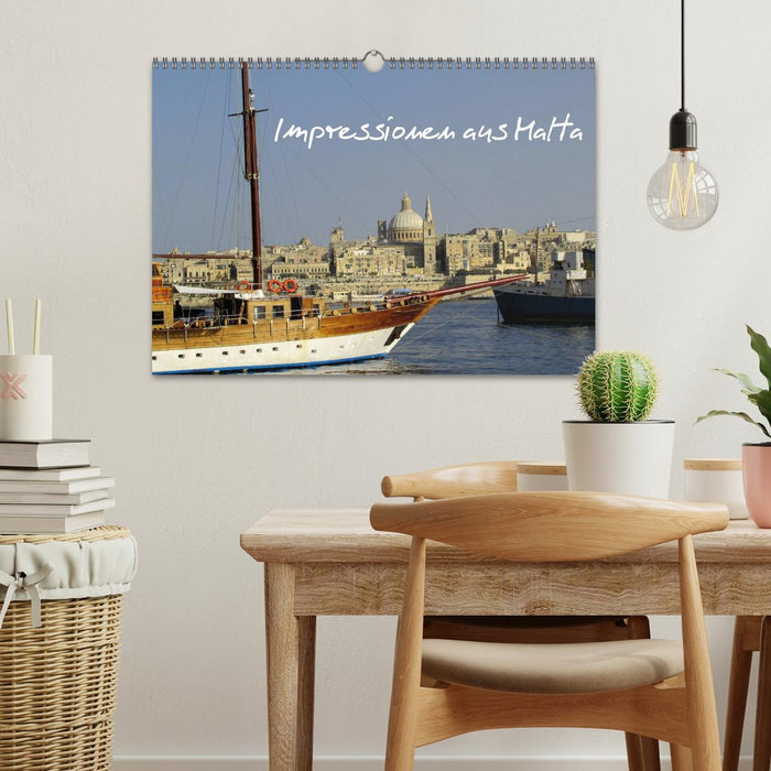 Impressionen aus Malta (CALVENDO Wandkalender 2027)