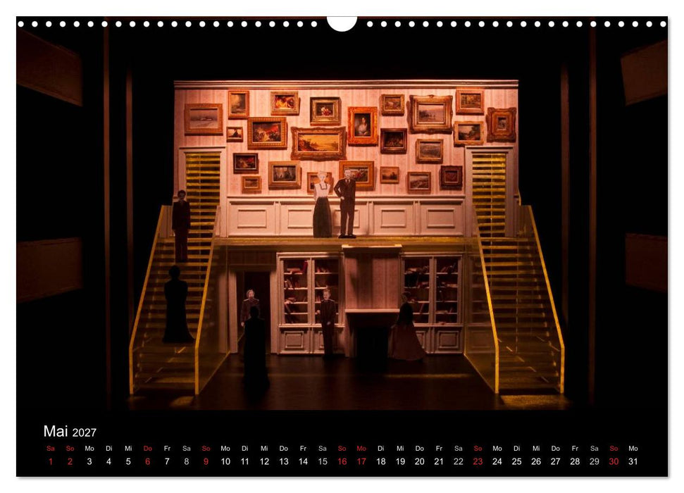FASZINIERENDE THEATERRÄUME (CALVENDO Wandkalender 2027)