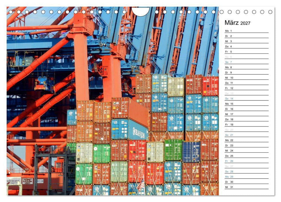 Hafen Hamburg (CALVENDO Wandkalender 2027)