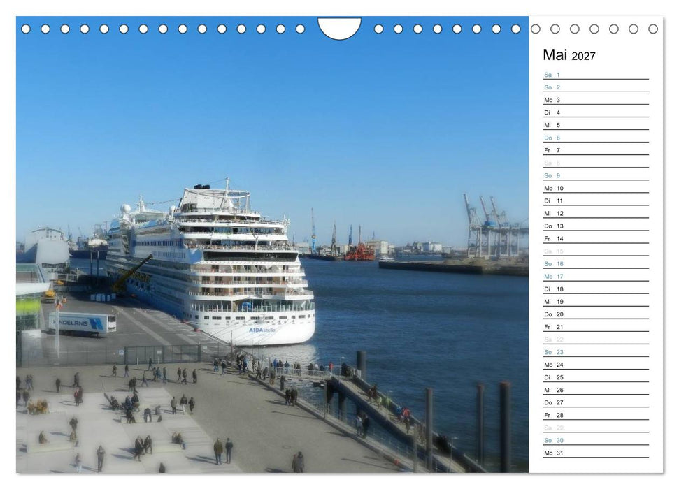 Hafen Hamburg (CALVENDO Wandkalender 2027)