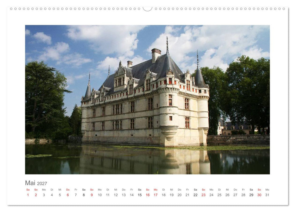 Unterwegs an der Loire (CALVENDO Wandkalender 2027)