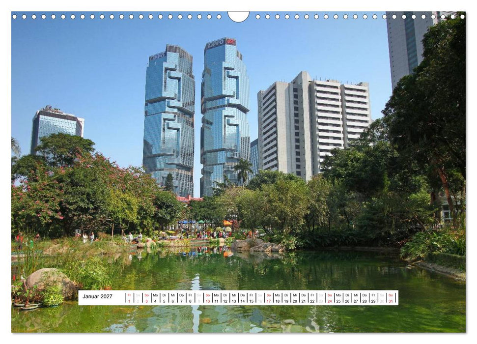 Hong Kong 2027 (CALVENDO Wandkalender 2027)