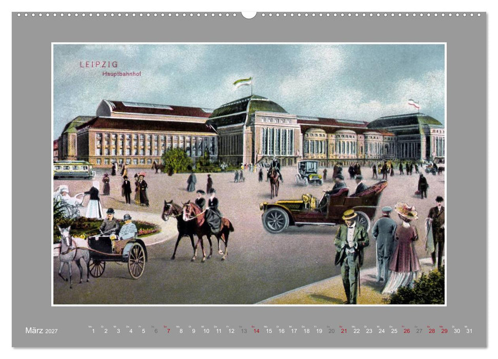 Historische Bahnhöfe (CALVENDO Premium Wandkalender 2027)