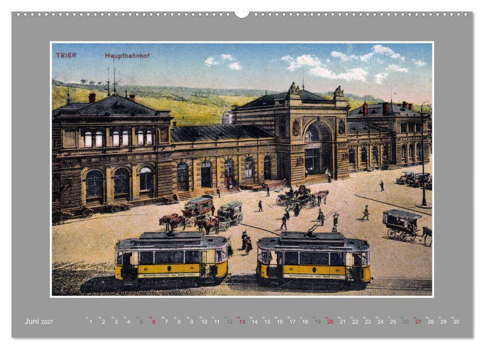 Historische Bahnhöfe (CALVENDO Premium Wandkalender 2027)