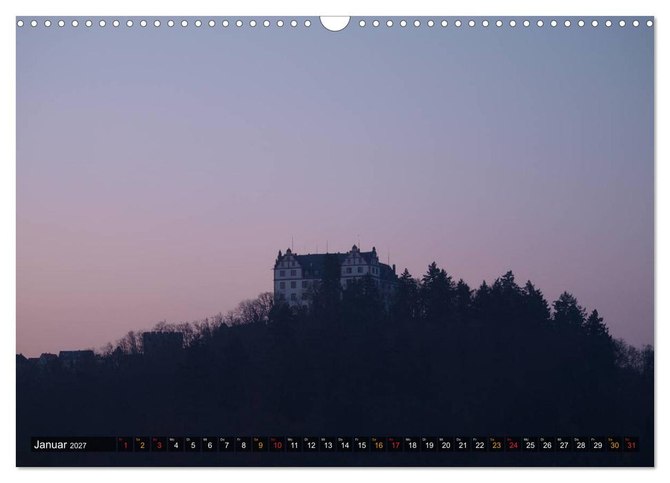 Burgen & Schlösser im Odenwald (CALVENDO Wandkalender 2027)