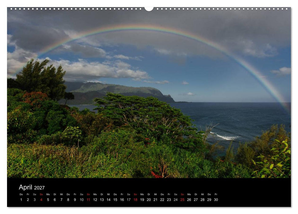 Hawaii - Kauai (CALVENDO Wandkalender 2027)