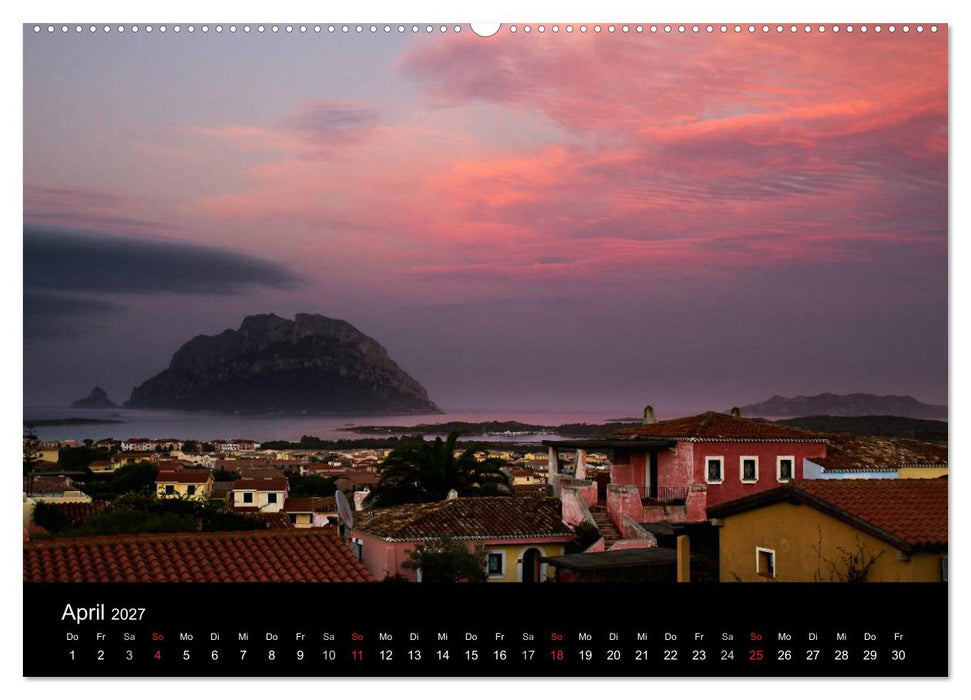 Sardinien / CH-Version (CALVENDO Premium Wandkalender 2027)