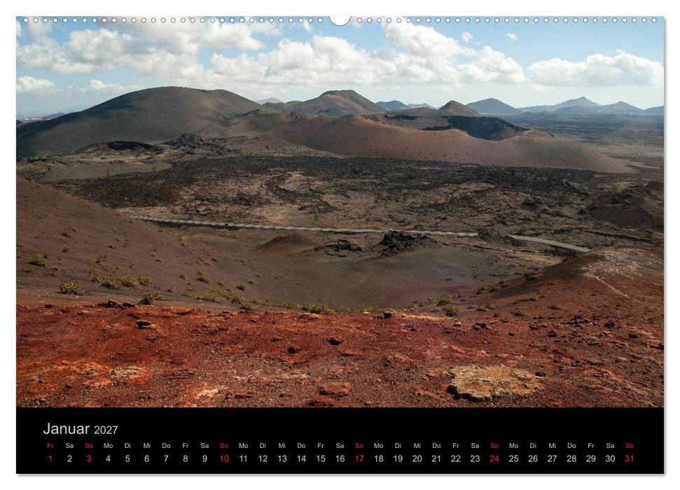 Unterwegs auf Lanzarote (CALVENDO Wandkalender 2027)