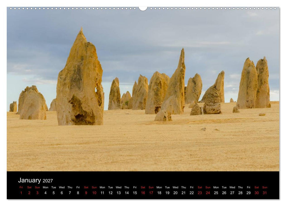 Western Australia / UK-Version (CALVENDO Premium-Calendar 2027)