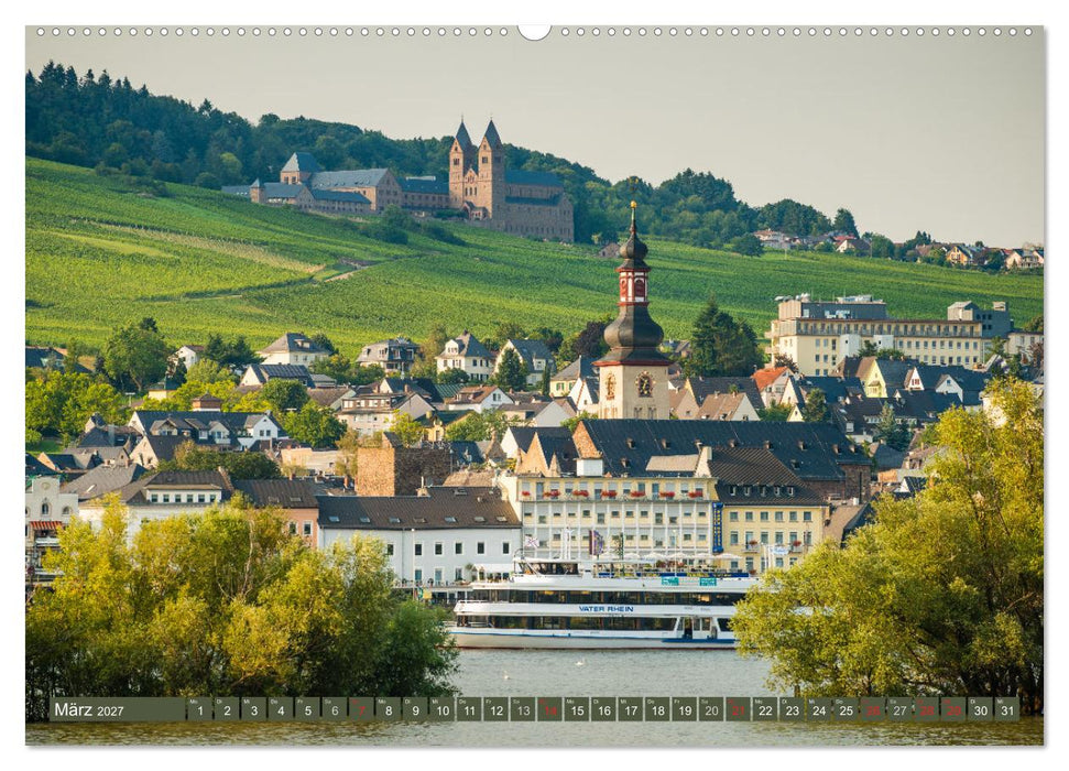 Kultur im Rheingau (CALVENDO Premium Wandkalender 2027)