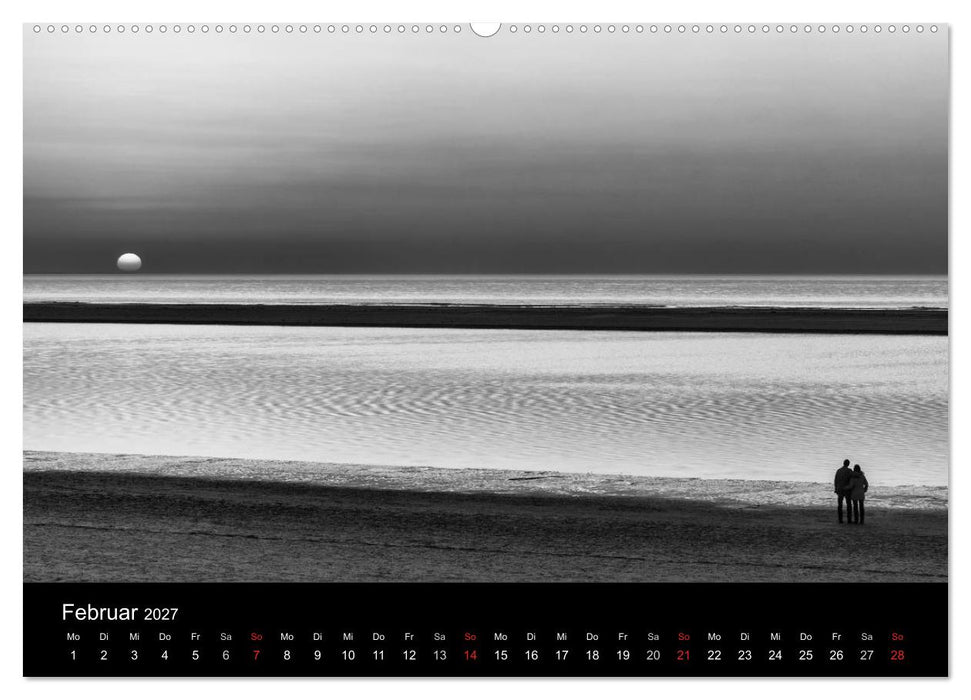 Das Licht in Schwarz und Weiß (CALVENDO Wandkalender 2027)