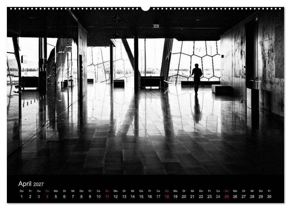 Das Licht in Schwarz und Weiß (CALVENDO Wandkalender 2027)