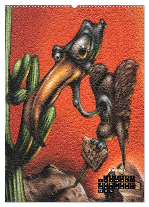 Graffiti & Streetart 2027 (CALVENDO Wandkalender 2027)