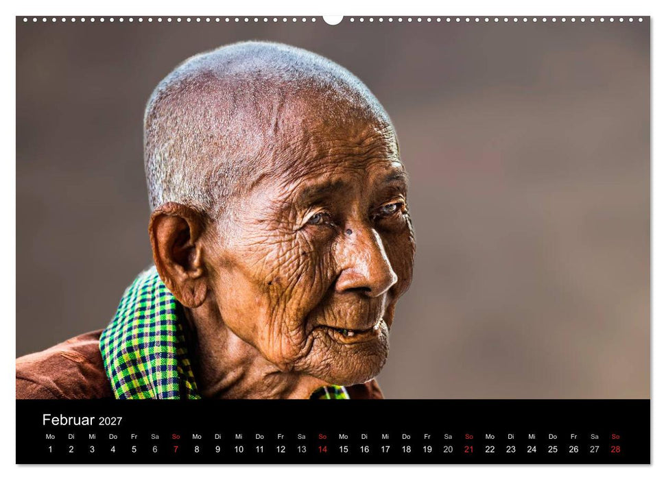 Kambodscha: das Königreich der Wunder (CALVENDO Wandkalender 2027)