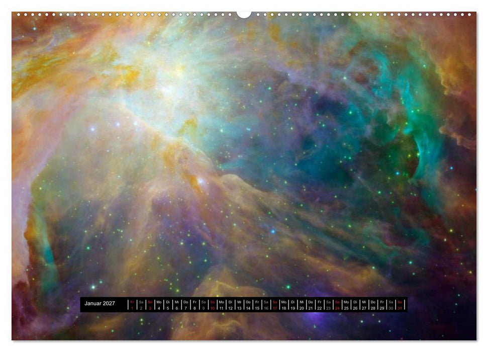Planetarischer Nebel (CALVENDO Premium Wandkalender 2027)