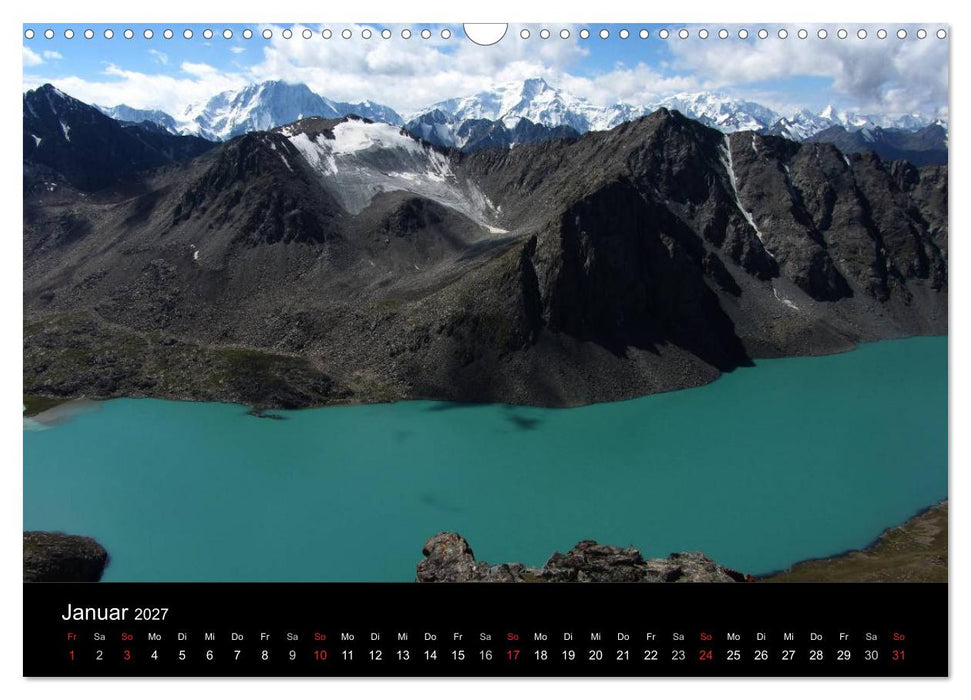 Kirgistan 2027 (CALVENDO Wandkalender 2027)