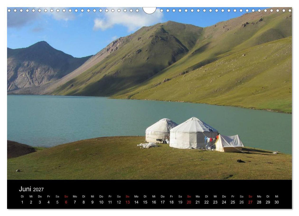 Kirgistan 2027 (CALVENDO Wandkalender 2027)