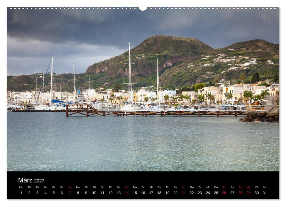 Liparische Inseln (CALVENDO Wandkalender 2027)
