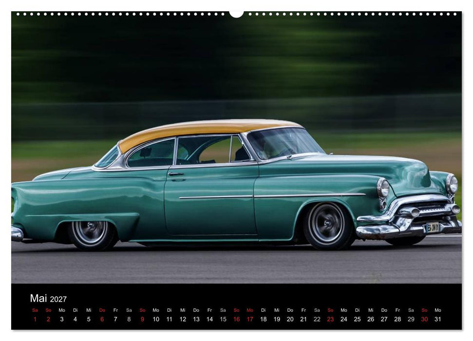 Faszination Oldtimer und Autolegenden (CALVENDO Wandkalender 2027)