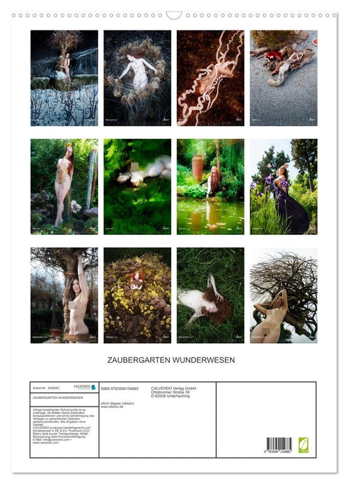 ZAUBERGARTEN WUNDERWESEN (CALVENDO Wandkalender 2027)