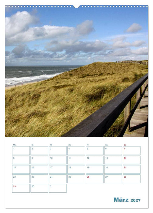 Sylter Dünen (CALVENDO Wandkalender 2027)