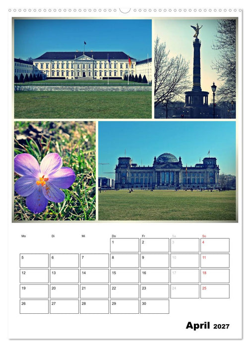 BERLIN / Planer (CALVENDO Premium Wandkalender 2027)