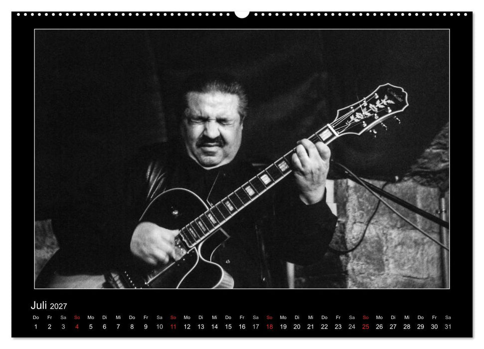 Jazz onstage (CALVENDO Premium Wandkalender 2027)