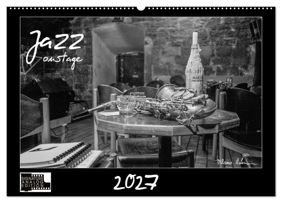 Jazz onstage (CALVENDO Wandkalender 2027)