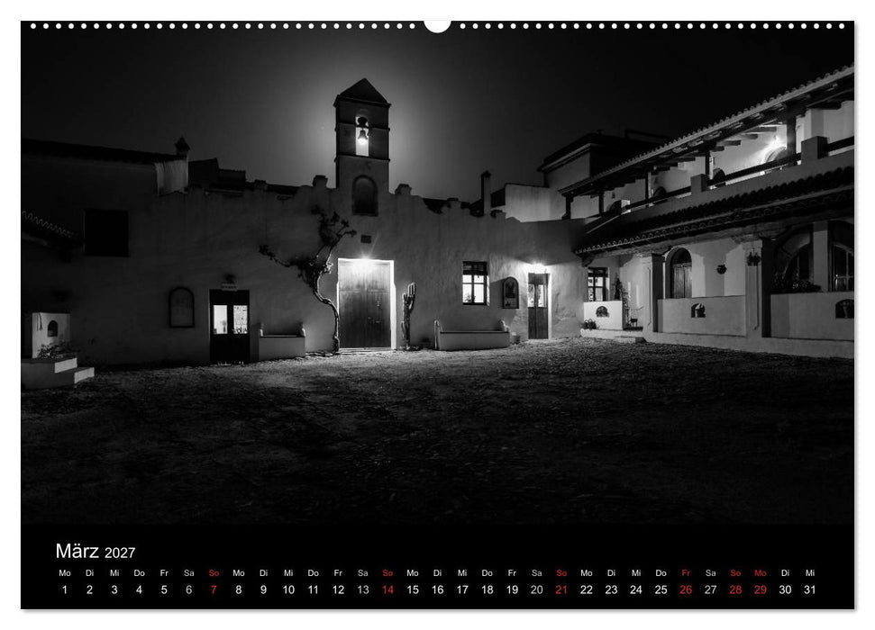 Das Licht in Schwarz und Weiß (CALVENDO Premium Wandkalender 2027)