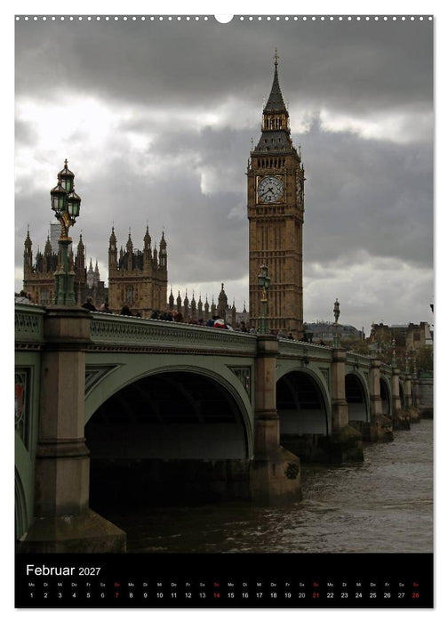 London - Impressionen (CALVENDO Wandkalender 2027)