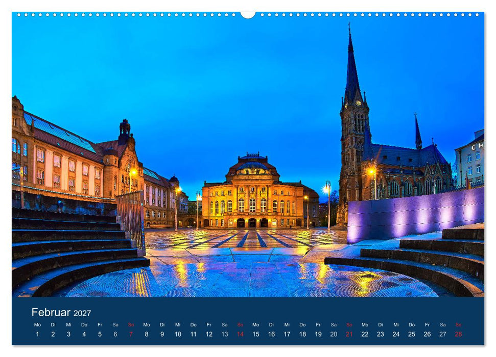 Chemnitz - Sachsen von seiner schönsten Seite (CALVENDO Wandkalender 2027)