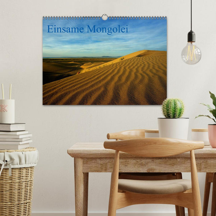 Einsame Mongolei (CALVENDO Wandkalender 2027)