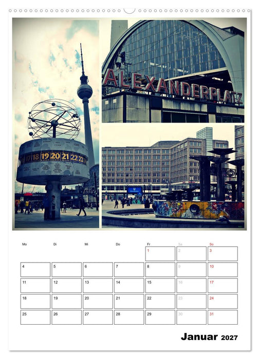 BERLIN / Planer (CALVENDO Wandkalender 2027)