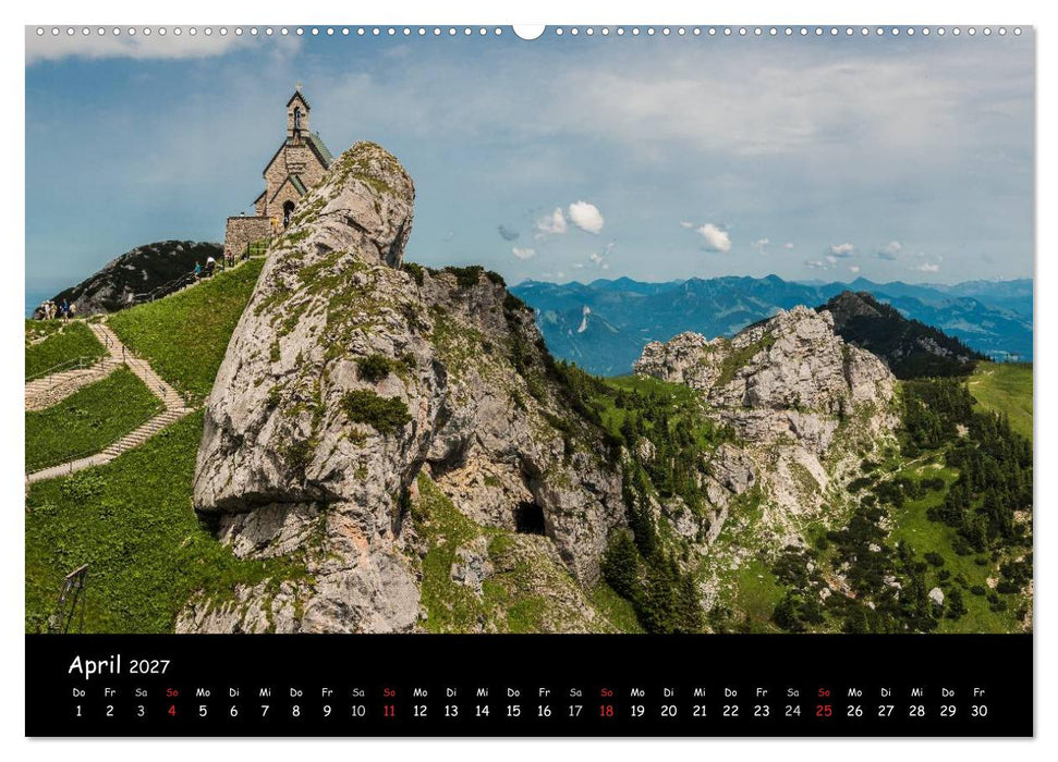 Schönes Oberbayern (CALVENDO Wandkalender 2027)