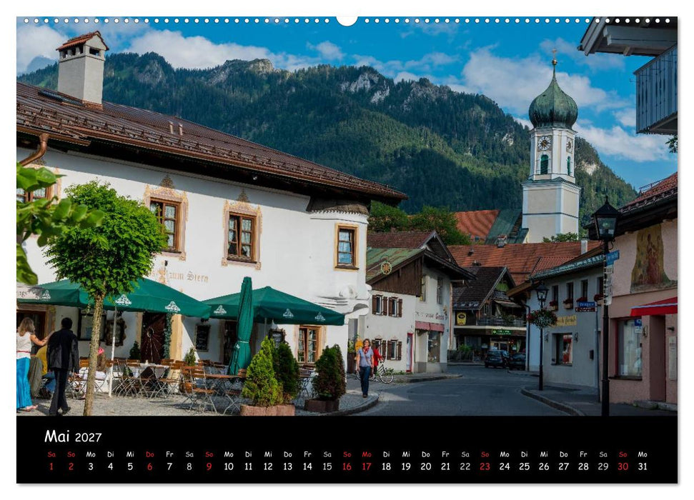 Schönes Oberbayern (CALVENDO Wandkalender 2027)