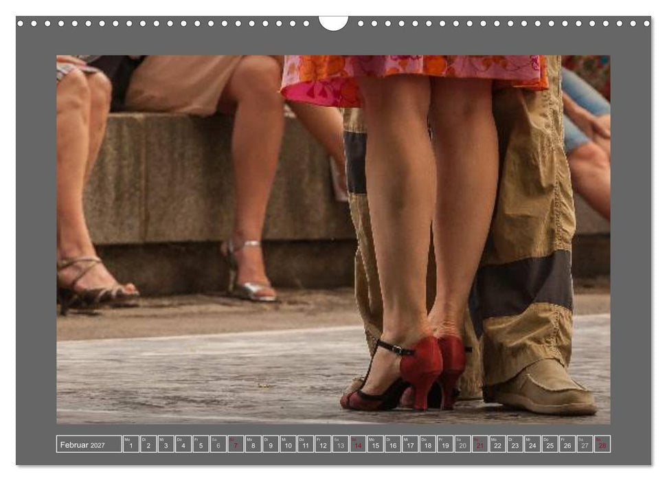 Tango feet (CALVENDO Wandkalender 2027)