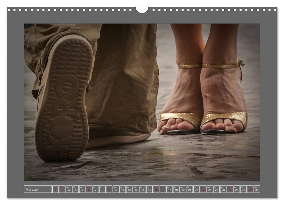 Tango feet (CALVENDO Wandkalender 2027)