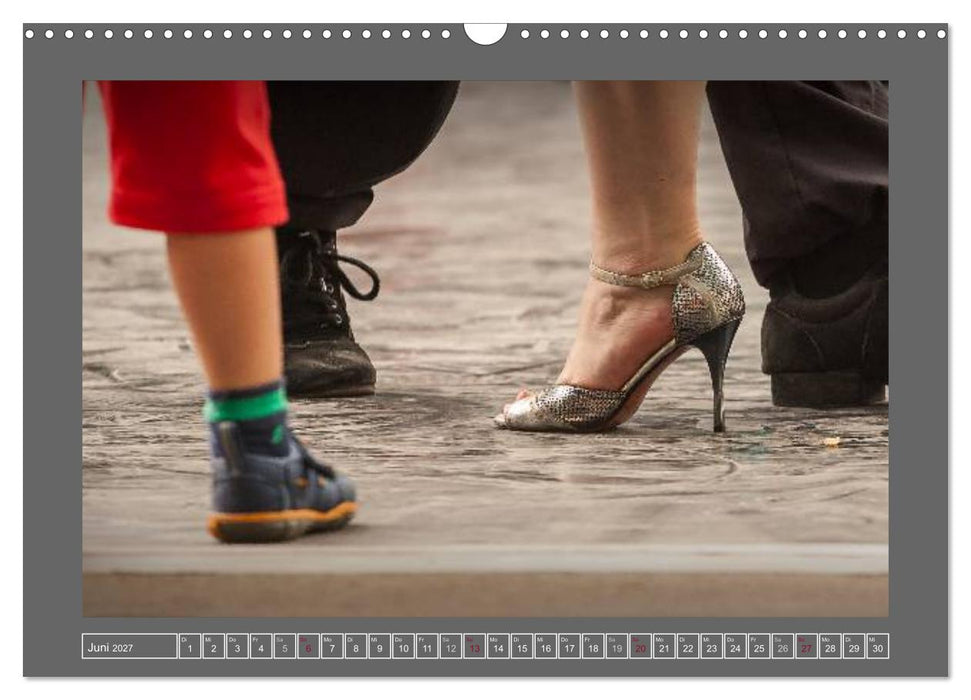 Tango feet (CALVENDO Wandkalender 2027)