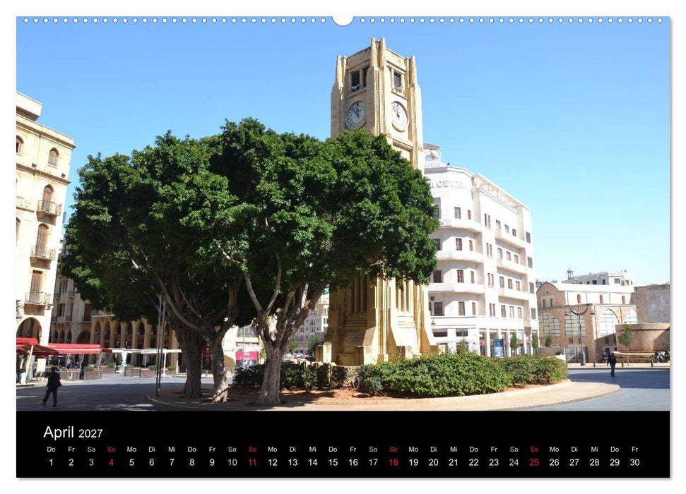 LIBANON 2027 (CALVENDO Wandkalender 2027)